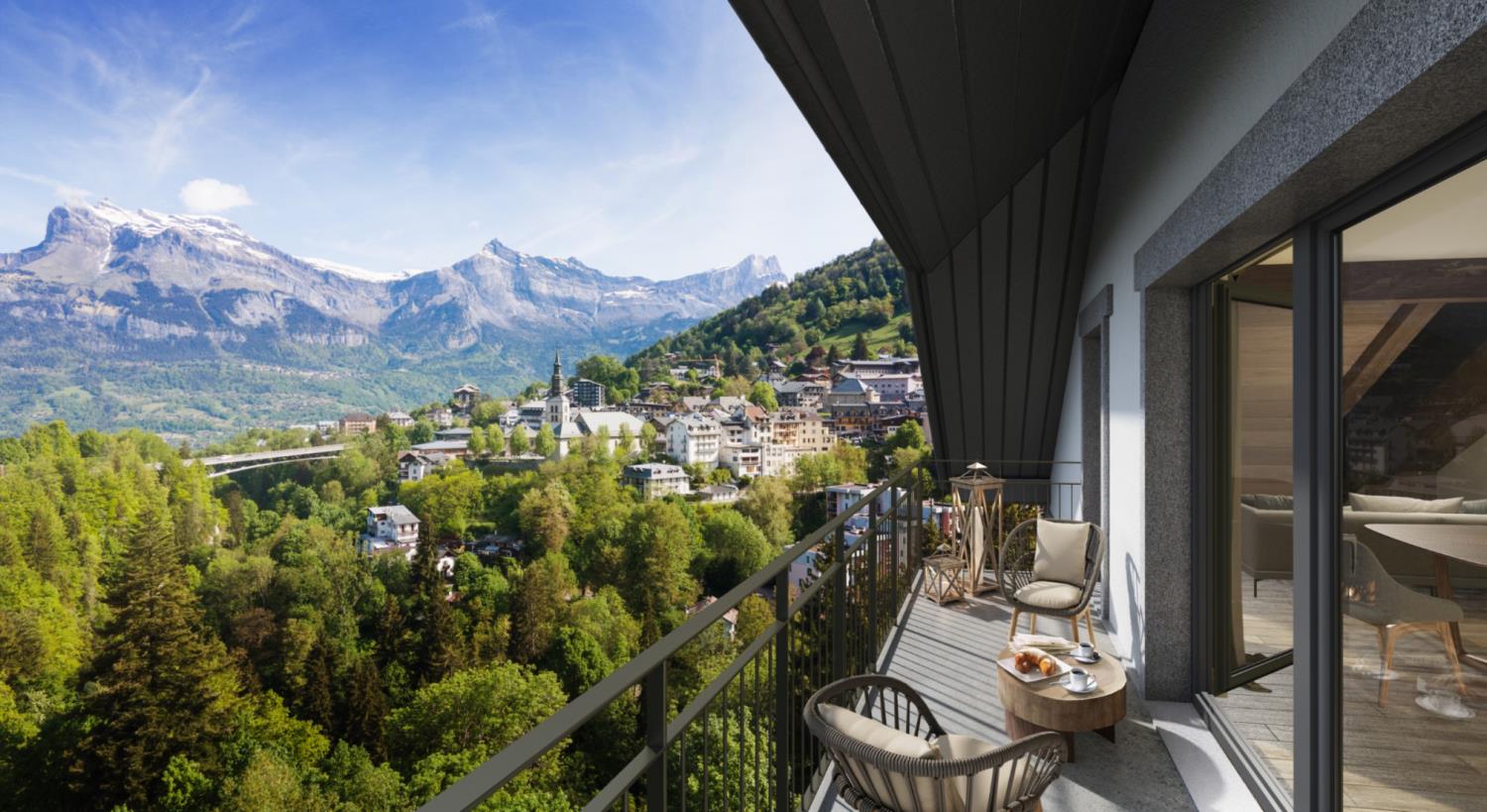 TSV Les sources de canopée 3p6/8p Cabin, Saint Gervais les Bains