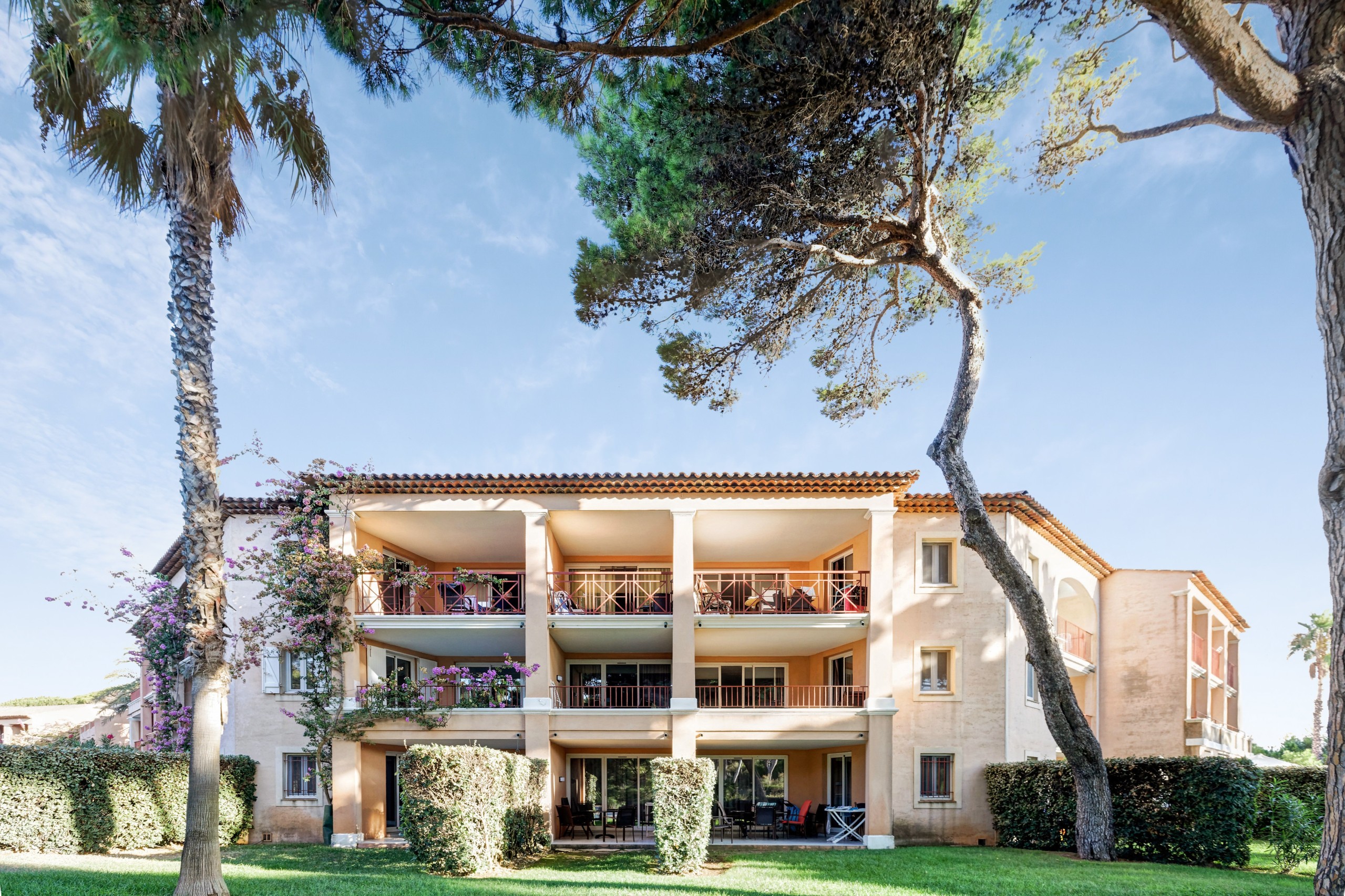 Residence La Pinede S4p Vue Jardin