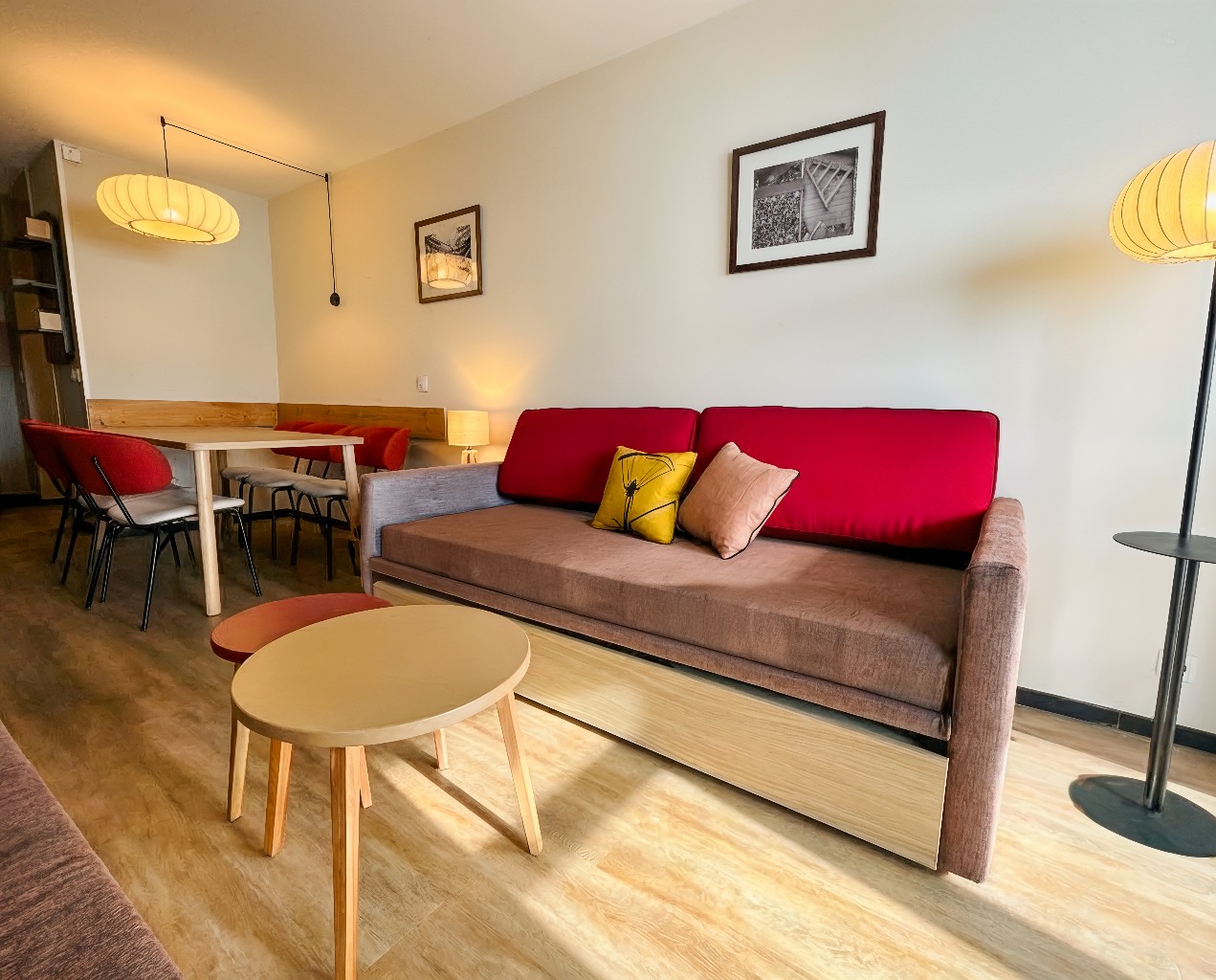 Appartement Le Tikal 1ch+1 coin nuit 6p
