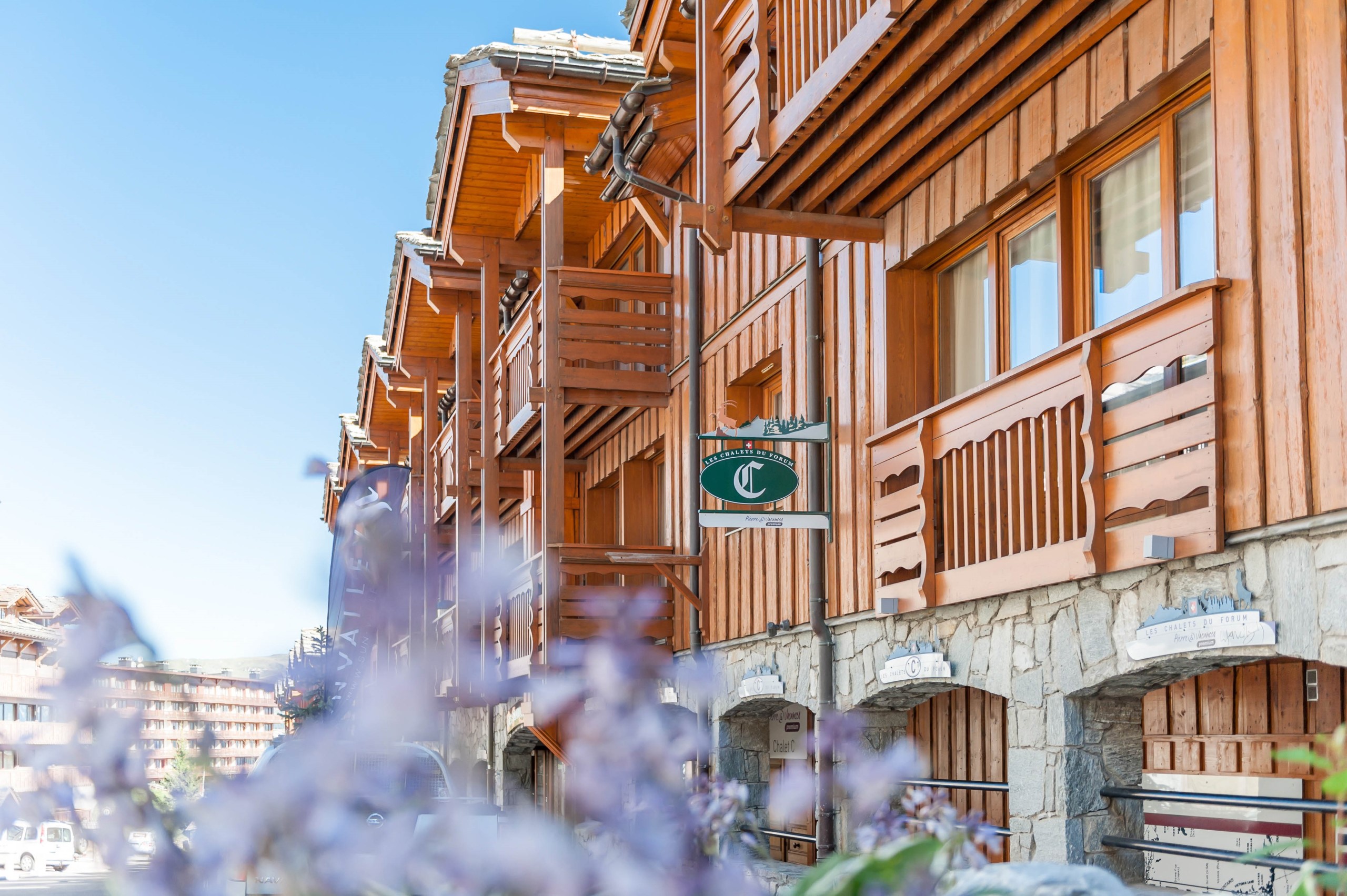Les Chalets du Forum 4p10p MV Balcony