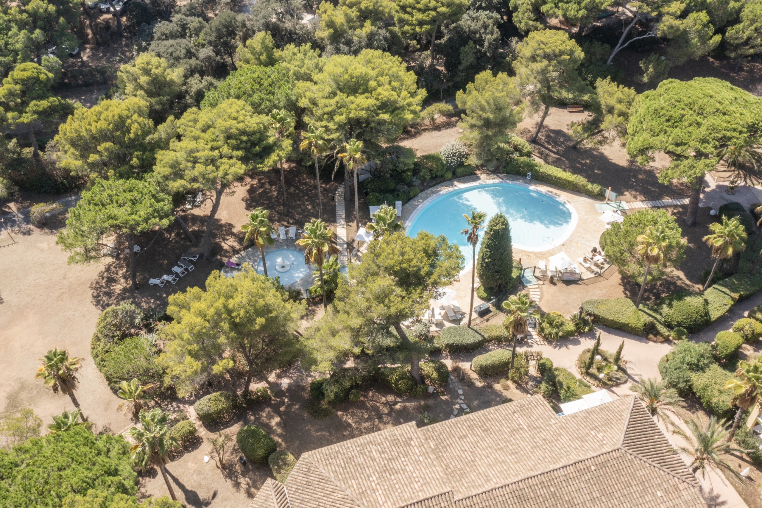 Residence La Pinede S4p Vue Jardin A/C