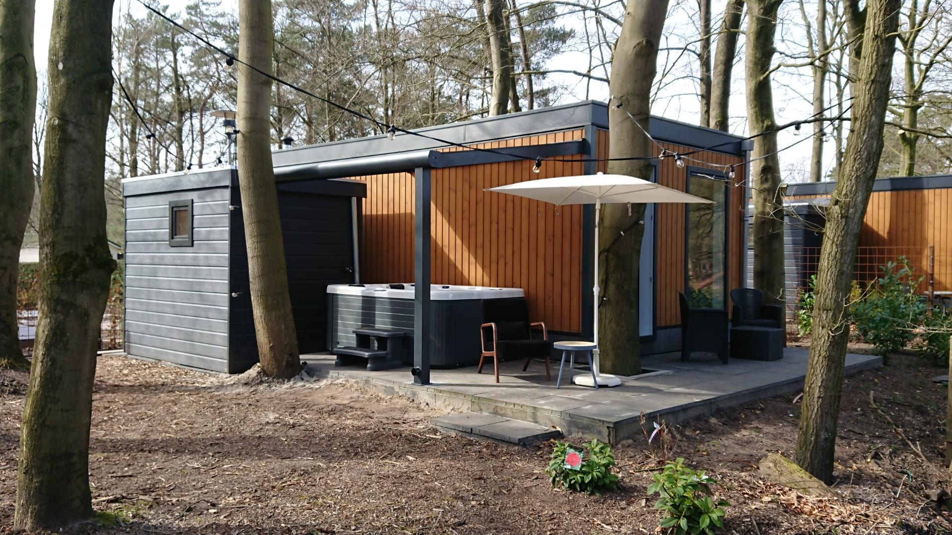 Knus vakantiehuisje met spa in Uddel, Uddel