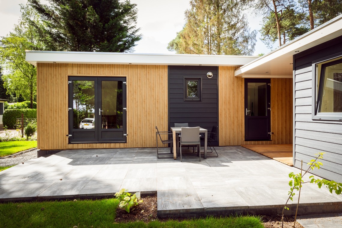 Heerlijk chalet met tuinhuis voor maximaal 6 personen in Uddel
