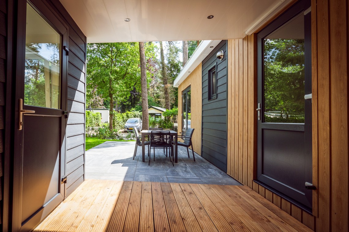Heerlijk chalet met tuinhuis voor maximaal 6 personen in Uddel
