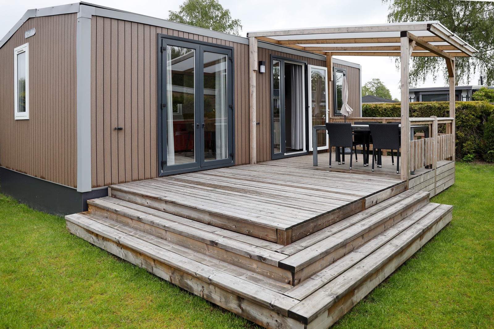 Familielodge voor 4 personen op park in Voorthuizen Veluwe, Voorthuizen