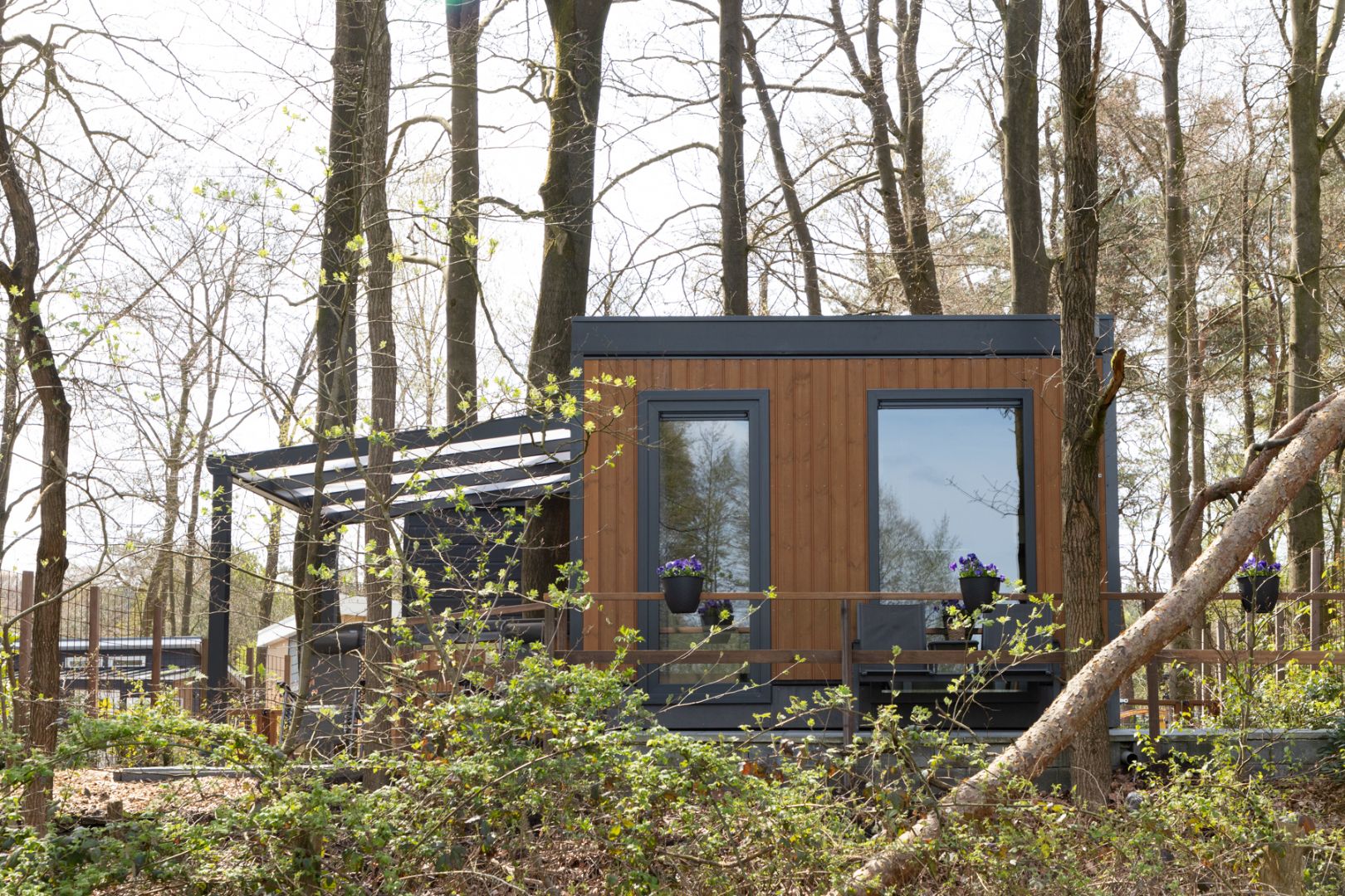 Tiny house met spa voor 2 personen op recreatiepark in Uddel, Uddel