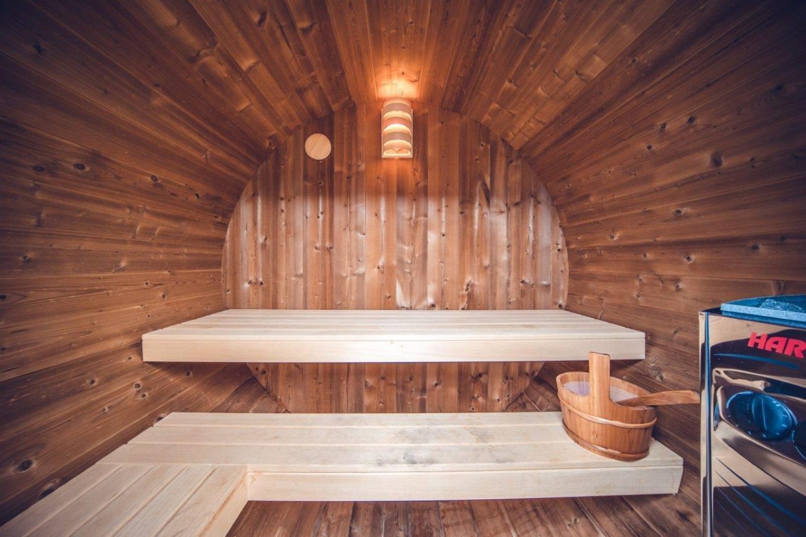 Jachtchalet met sauna - 4 personen