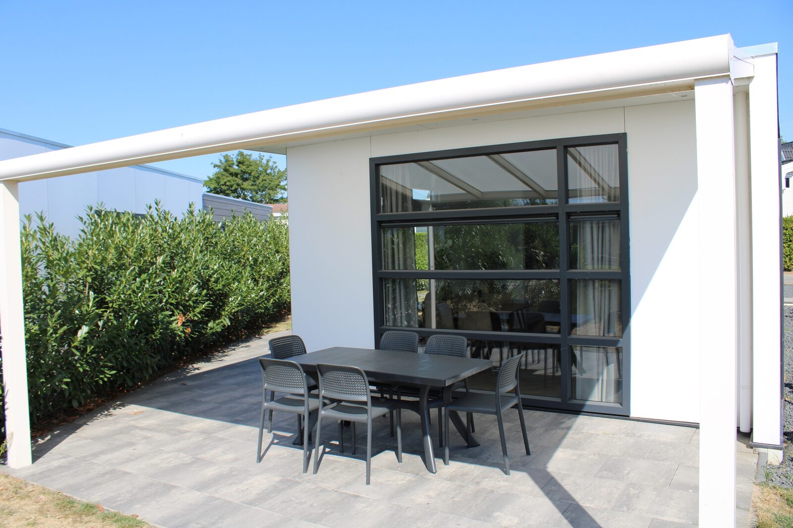 Cube Comfort 6 persoons op vakantiepark de Rhederlaagse Meren, Lathum