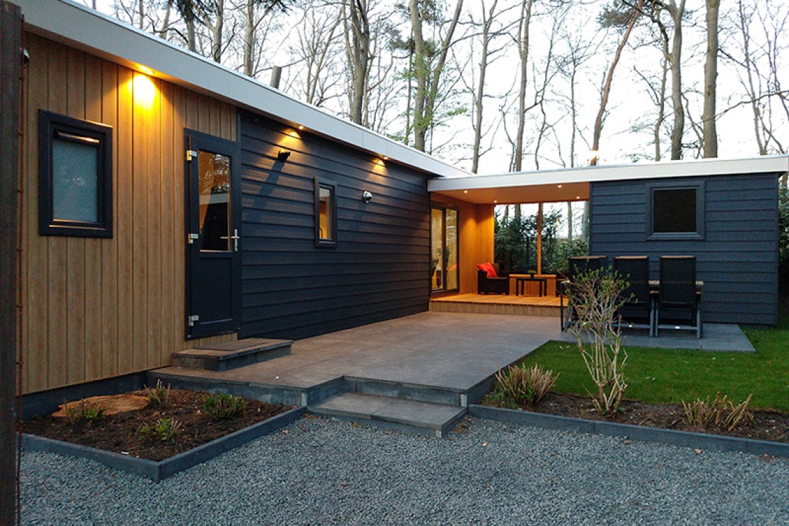 Luxe nieuw 6-persoons chalet in Uddel met airco, Uddel