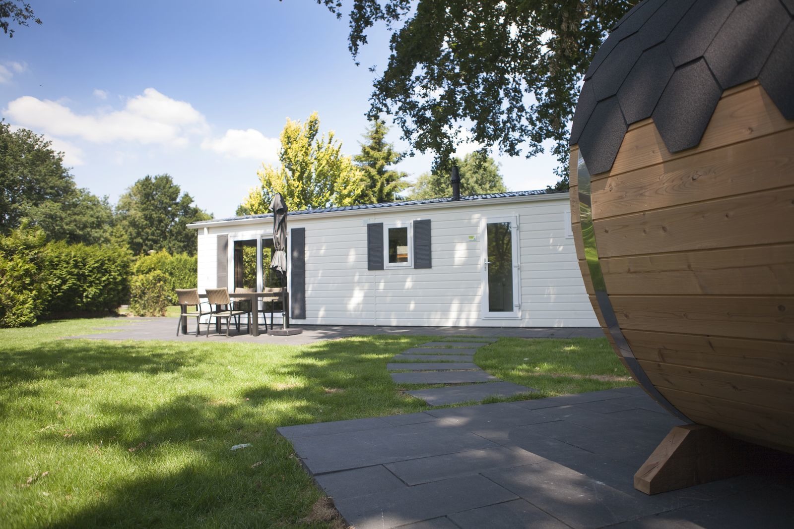 4-persoons chalet met wellness op park in Voorthuizen Veluwe, Voorthuizen