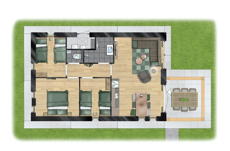 Villa voor 6 personen op de Veluwe in Voorthuizen